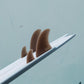 Olero Upright twin fins